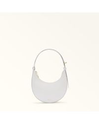 Furla - Delizia Mini Bag Talco H Soft Calf Leather - Lyst