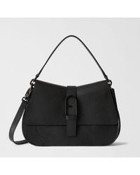 Furla - Flow Top Handle Nero Claris Lux Calf Leather - Lyst