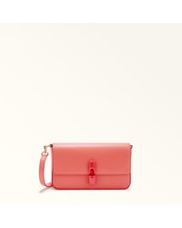 Furla - Iride Borsa A Tracolla Aperitivo Pelle Stampata Donna - Lyst