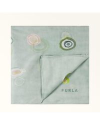 Furla - Conchiglia Scarf Toni Laguna Cotton With Murrine Print - Lyst