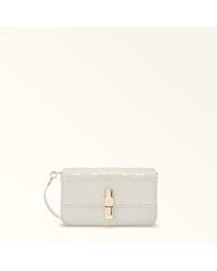 Furla - Iride Crossbody Panna Paillettes Fabric - Lyst