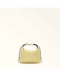 Furla - Tonie Shoulder Bag Toni Freesia Tuscany Woven - Lyst