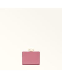 Furla - Dots Coin Case S Blush Sidney Calf Leather - Lyst