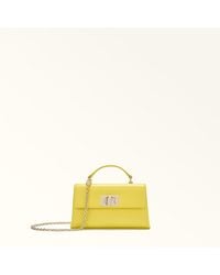 Furla - 1927 Mini Bag Textured Leather - Lyst