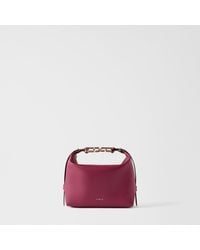 Furla - Tonie Shoulder Bag Xl Rododendro Ares Soft Textured Leather - Lyst