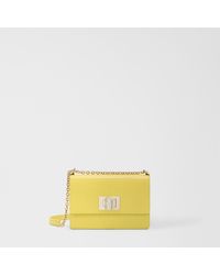 Furla - 1927 Crossbody Mini M Textured Leather - Lyst