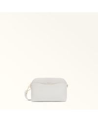 Furla - Gea Pochette Marshmallow Sidney Calf Leather - Lyst
