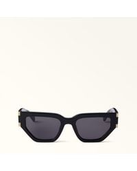 Furla - Sunglasses Nero Acetate - Lyst