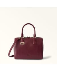 Furla - Olivia Boston Bag Apple Ares Soft Textured Leather - Lyst