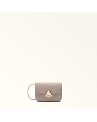 Furla - Sfera Coin Case S Linen Sidney Calf Leather - Lyst