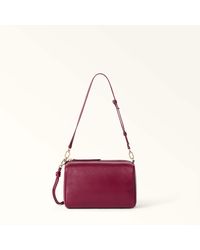 Furla - Talia Crossbody Rododendro Nappa Leather - Lyst