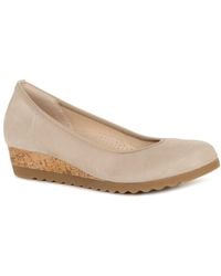 Gabor - Epworth Low Wedge Heeled Shoes - Lyst