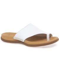 Gabor - Lanzarote Toe Loop Mules - Lyst