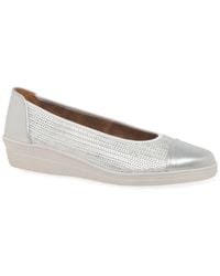 Gabor - Petunia Accent Low Heeled Pumps - Lyst