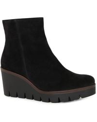 Gabor - Utopia Wedge Heel Ankle Boots - Lyst