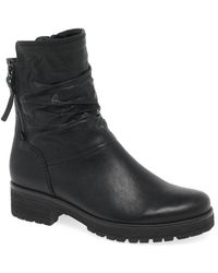 Gabor - Zola Biker Boots - Lyst