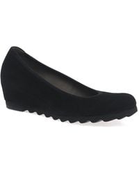 Gabor - Request Modern Wedge Court Shoes - Lyst