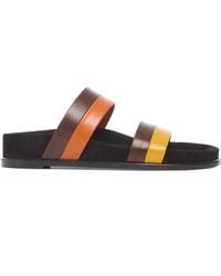 Gabriela Hearst - Low Striker Flat Sandal - Lyst