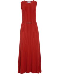 Gabriela Hearst - Meier Knit Midi Dress - Lyst
