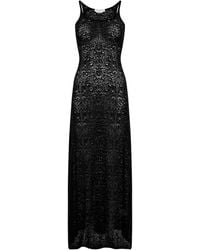 Gabriela Hearst - Meridian Lace Knit Maxi Dress - Lyst