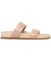 Gabriela Hearst - Low Striker Flat Sandal - Lyst
