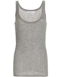 Gabriela Hearst - Nevin Pointelle Knit Tank Top - Lyst