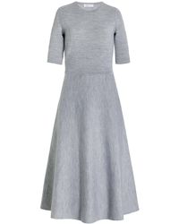 Gabriela Hearst - Seymore Knit Midi Dress - Lyst