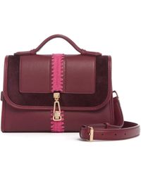 Gabriela Hearst - Small Leonora Flap Embroidered Bag - Lyst