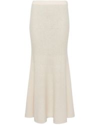Gabriela Hearst - Manni Knit Maxi Skirt - Lyst