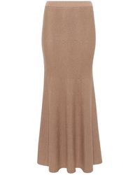 Gabriela Hearst - Manni Knit Maxi Skirt - Lyst