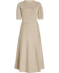 Gabriela Hearst - Seymore Knit Midi Dress - Lyst