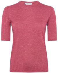 Gabriela Hearst - Chryse Knit T-Shirt - Lyst