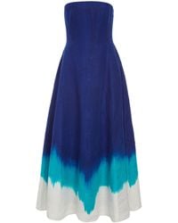 Gabriela Hearst - Alessia Strapless Maxi Dress - Lyst