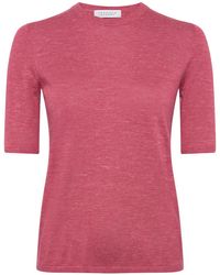 Gabriela Hearst - Chryse Knit T-Shirt - Lyst