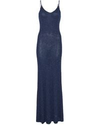 Gabriela Hearst - Florian Knit Maxi Slip Dress - Lyst