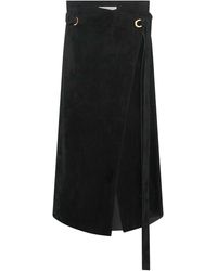Gabriela Hearst - Idalia Wrap Midi Skirt - Lyst