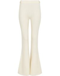 Gabriela Hearst - Ayala Flare Cropped Knit Pant - Lyst
