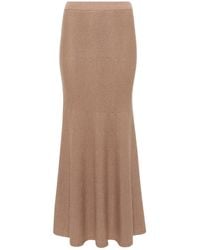 Gabriela Hearst - Manni Knit Maxi Skirt - Lyst