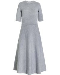 Gabriela Hearst - Seymore Knit Midi Dress - Lyst