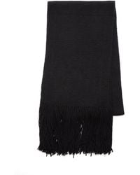 Gabriela Hearst - Staffordshire Knit Fringe Scarf - Lyst