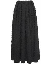 Gabriela Hearst - Zelia Embroidered Leaves Maxi Skirt - Lyst