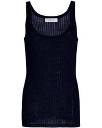 Gabriela Hearst - Nevin Pointelle Knit Tank Top - Lyst