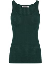 Gabriela Hearst - Nevin Pointelle Knit Tank Top - Lyst
