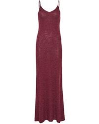 Gabriela Hearst - Florian Knit Maxi Slip Dress - Lyst