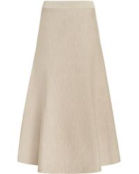Gabriela Hearst - Freddie Knit Midi Skirt - Lyst