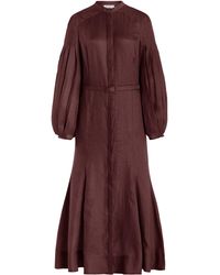 Gabriela Hearst - Lydia Maxi Dress With Slip - Lyst