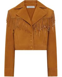 Gabriela Hearst - Azra Fringe Jacket - Lyst