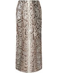 Gabriela Hearst - Manuela Midi Skirt - Lyst