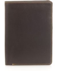 Mywalit Continental Wallet Geldbörse Leder 9 cm - Mehrfarbig