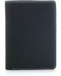 Mywalit Continental Wallet Geldbörse Leder 9 cm - Schwarz